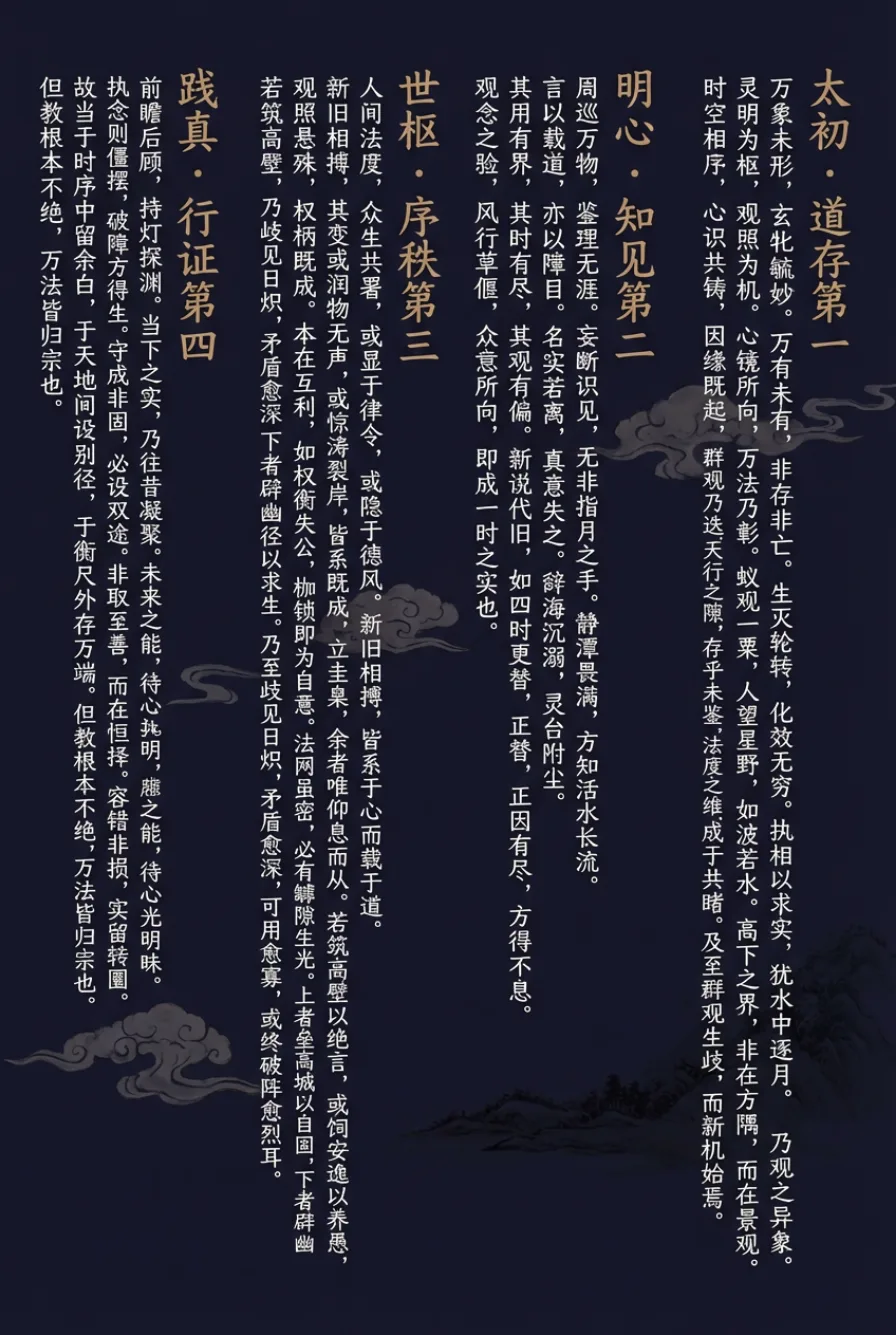 赘言
