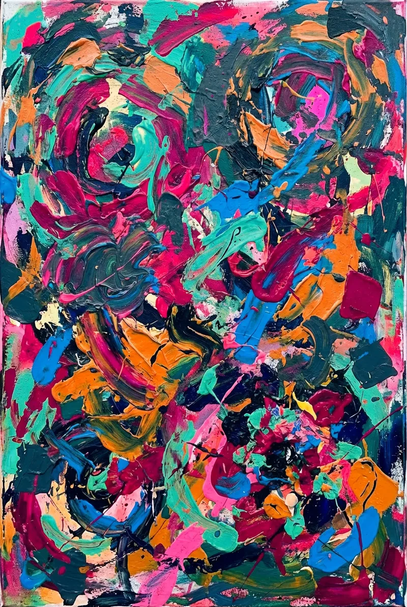 重新配色抽象作品3